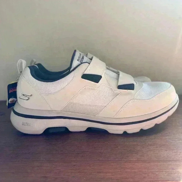 Skechers Other - SKECHERS | Men's size 13 EWW Go Walk 5 Wistful Shoes Sneakers White Athletic